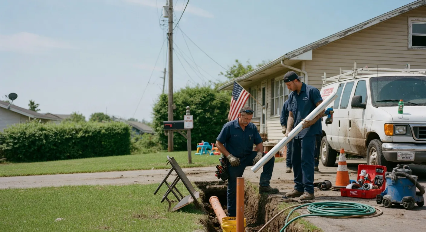 Sewer Line Inspection in Brooksville, KY